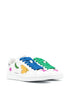 multi-panel lace-up sneakers